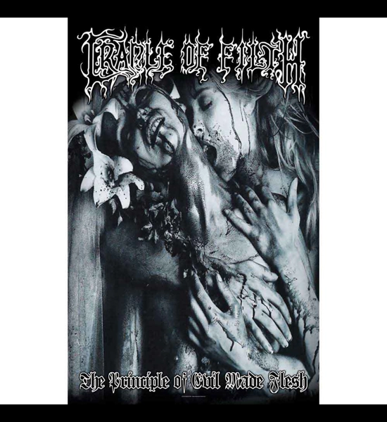 Cradle Of Filth - Principle Of Evil Textile Poster