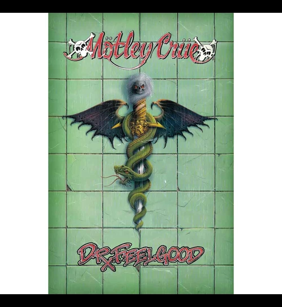 Motley Crue - Dr. Feelgood Textile Poster