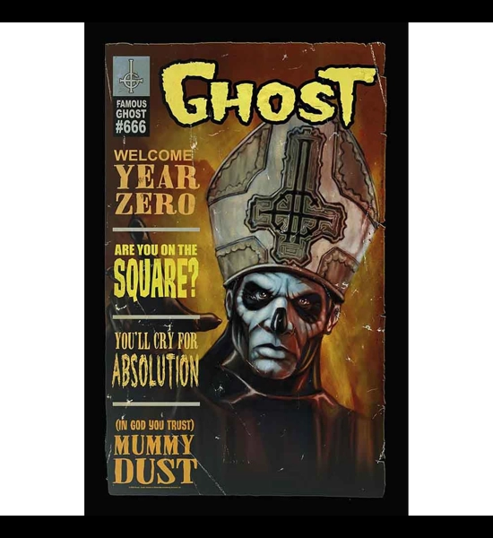 Ghost - Magazine 42" x 26" Textile Poster