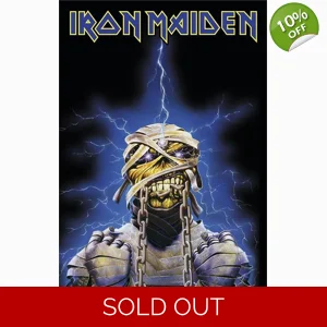 Iron Maiden Powerslave Textile/Fabric Poster 28