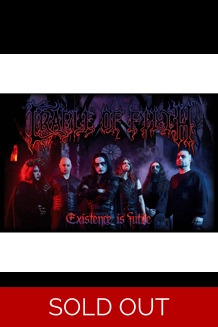 Cradle Of Filth - Existence Is Futile Textile Poster