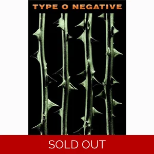 Type O Negative October Rust Textile/Fabric Poster 28
