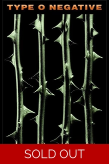 Type O Negative October Rust Textile/Fabric Poster 28