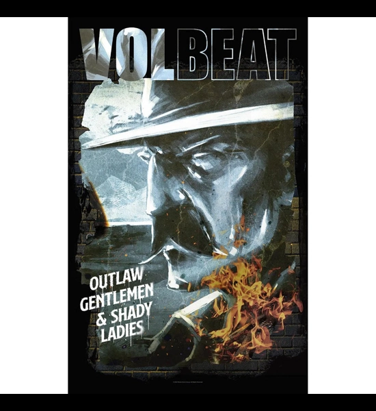 Volbeat - Outlaw & Gentlemen 42"x26" Textile Poster