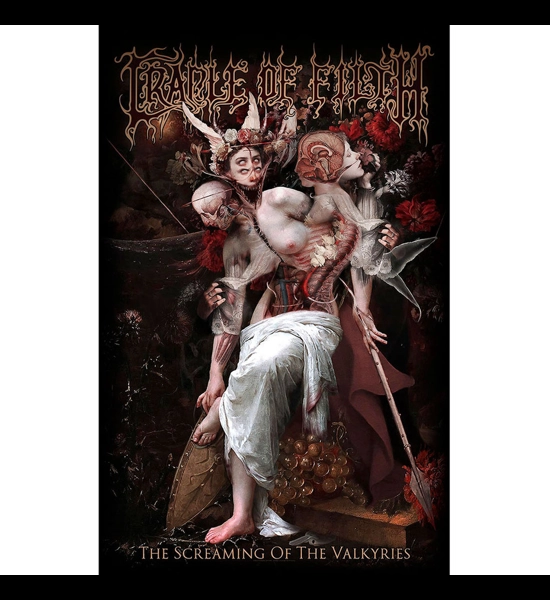 Cradle Of Filth - Screaming Of The Valkyries 42"x26" Textile Poster