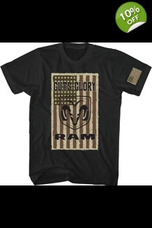 RAM - Guts & Glory Flag T-Shirt