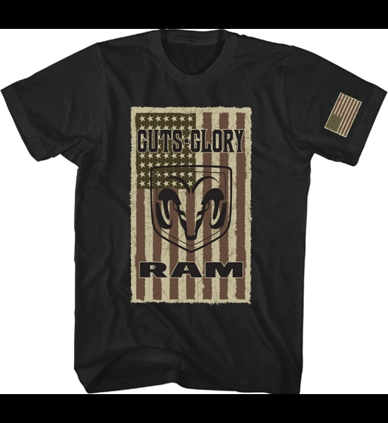 RAM - Guts & Glory Flag T-Shirt