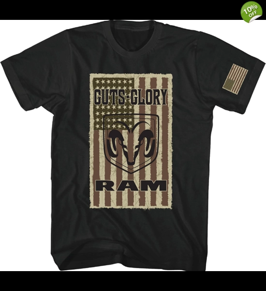 RAM - Guts & Glory Flag T-Shirt