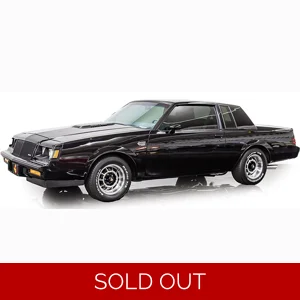IXO Models 1987 Buick Grand National - Black 1/43 Diecast