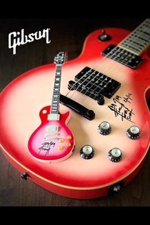Axe Heaven Jay Jay French Autographed Les Paul Guitar