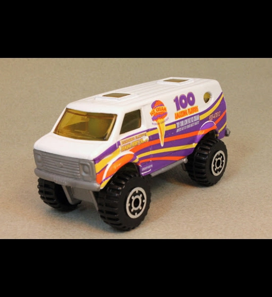 Matchbox Chevy Van Snack Truck