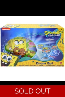 Sponge Bob Toy Drum Set