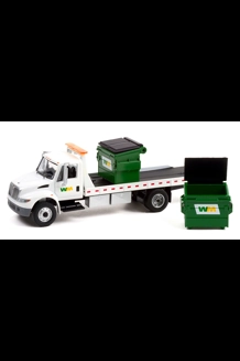 G.L. Waste Management '13 International Flatbed W/Dumpsters