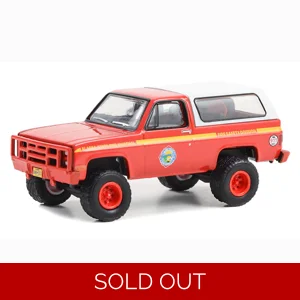G.L. Alaska State Fire Marshal '84 Chevy M1009 Diecast