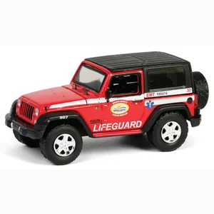 G.L. Volusia County, FL. Beach Safety 2011 Jeep Wrangler Diecast