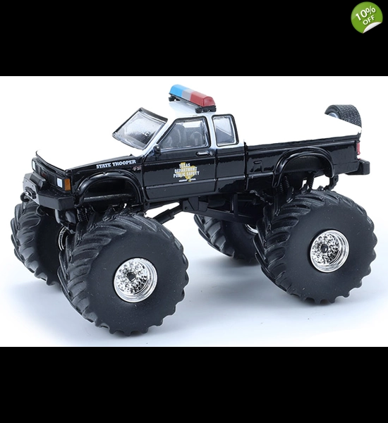 Greenlight K.O.C. TX. Department Of Public Safety 1990 GMC S-15 1/64 Diecast