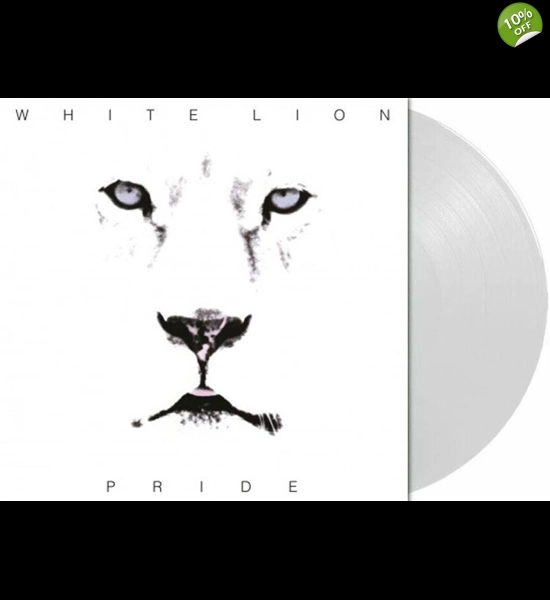 White Lion - Pride 35th Anniv. White Vinyl LP