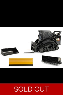 CAT 272D2 Track Skid Steer In Black 1/16 Diecast