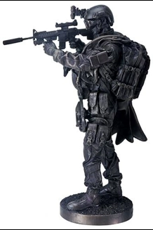 Navy Seal Resin Figure