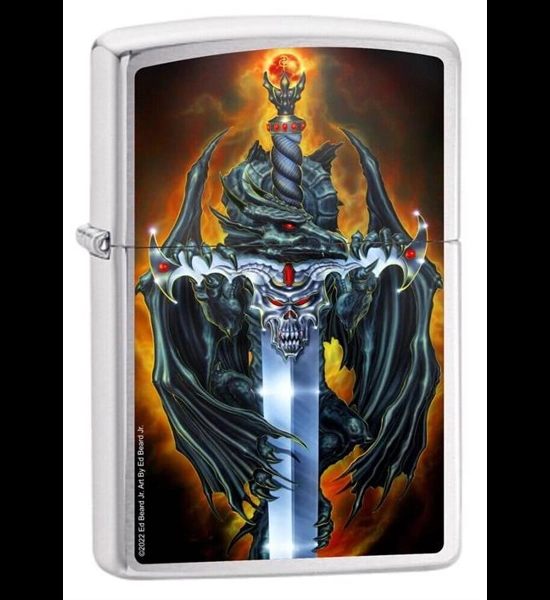 Ed Beard Jr. Dragon Forged Zippo Lighter