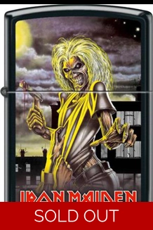 Iron Maiden - Killers Black Matte Zippo Lighter