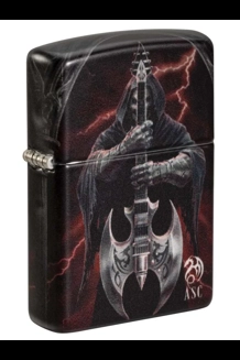 Anne Stokes Grim Reaper W/Battle Axe Zippo Lighter