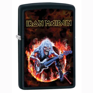 Iron Maiden Fear Of The Dark Black Matte Zippo Lighter