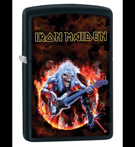 Iron Maiden Fear Of The Dark Black Matte Zippo Lighter