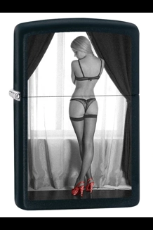 Red Shoe Girl Zippo Lighter