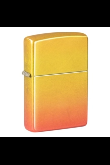 Sunset Fusion Tumbled Brass Zippo Lighter