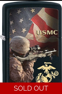 USMC Soldier Zippo Lighter