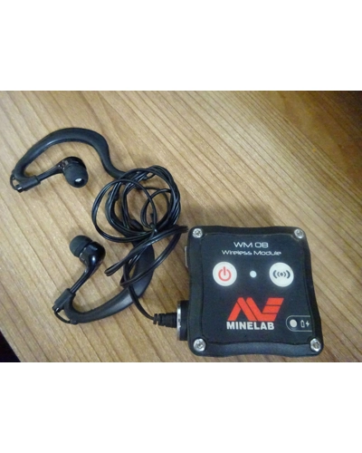 Waterproof earbuds x 4 sets to fit Minelab wm08 or WM10