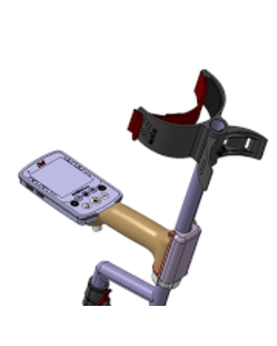 An Injection molded Equinox folding control box adapter.