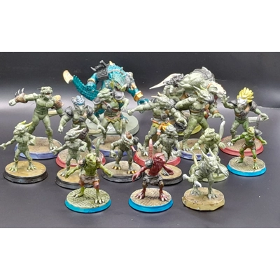 Traris Games Zolcaths Dragons Lizardman Team for Bloodbowl/Fantasy Football Traris Games Zolcaths Dragons Lizardman Team for Bloodbowl/Fantasy Football