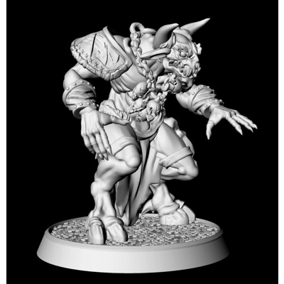 Khorngor Miniature for Fantasy Games/Bloodbowl/Warhammer