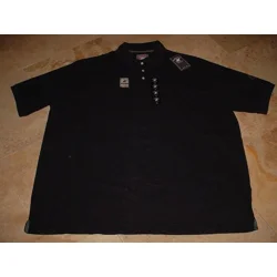 BHPC Mesh Short Sleeve Polo Black 4XL