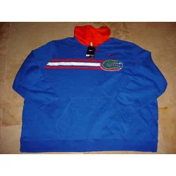 Nike Florida Gators UF Bump 'N Run Football Hoodie Blue 4XL