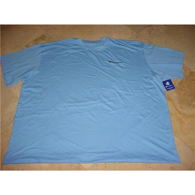 Champion Script Logo T-Shirt Carolina Blue 6XL