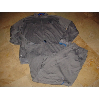 Nike Team Florida Gators Basketball Elite Sweatsuit Gray 4XLT