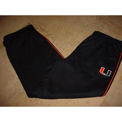 Nike Miami Hurricanes Team Sports On Court Pants Black 3XLT