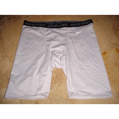 Nike Pro Combat Dri-Fit Long Compression Tights Gray 3XL