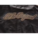 Nike AF1 Classic Bomber Leather Jacket Black SZ 4XL