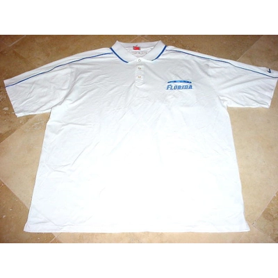 Nike Florida Gators Elite Performance Basketball Polo White 3XL