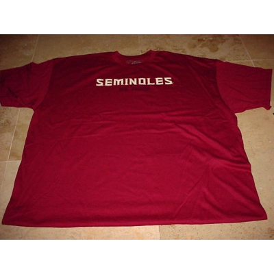 Nike FSU Seminoles Be True Performance Football Tee Maroon 3XL
