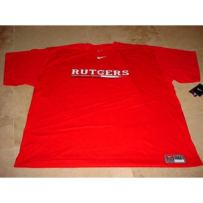 Nike Rutgers Scarlet Knights Practice Tee Red 3XL