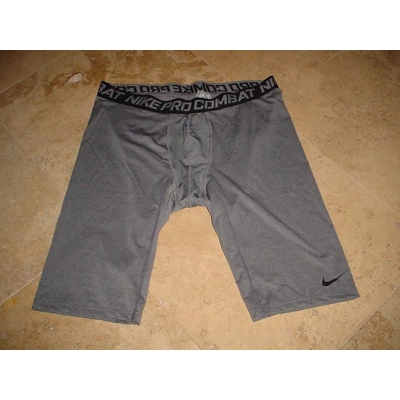 Nike Pro Combat Dri-Fit Long Compression Tights Gray 4XLT