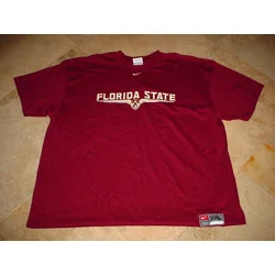 Nike Florida State FSU Flight Practice T-Shirt Maroon 3XL