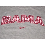 Nike Alabama Classic Arch Bama Logo Tee Gray 3XL