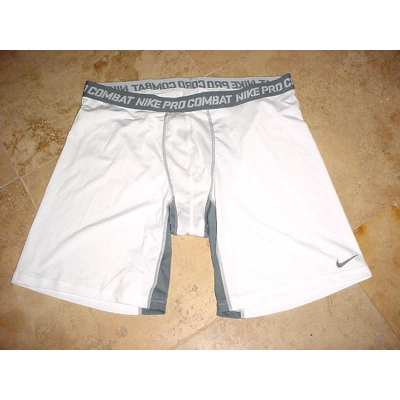 Nike Pro Combat Fitted 2.0 Tights White Gray 3XL