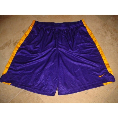 Nike Classic LayUp Basketball Shorts Purple Gold 4XL